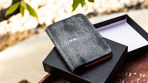 exotic stingray wallets for men.